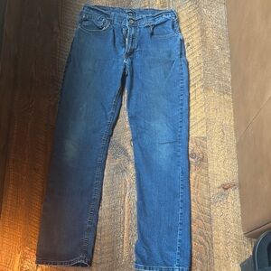 Origins Men's Straight-Leg Denim Jeans in Blue